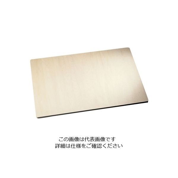 雅漆工芸 白木 強化のし板 900×900×H21 62-6437-68 1個（直送品）