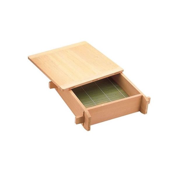 アズワン 木製 角セイロ 関東型(サワラ材) 45cm 62-6441-35 1個（直送品）