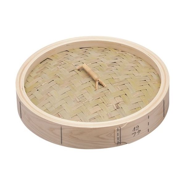 遠藤商事 桧 中華セイロ 蓋 42cm 62-6441-93 1個（直送品）