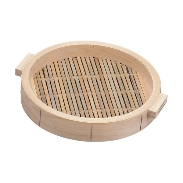 遠藤商事 桧 中華セイロ 身 (手付)54cm 62-6442-12 1個（直送品）