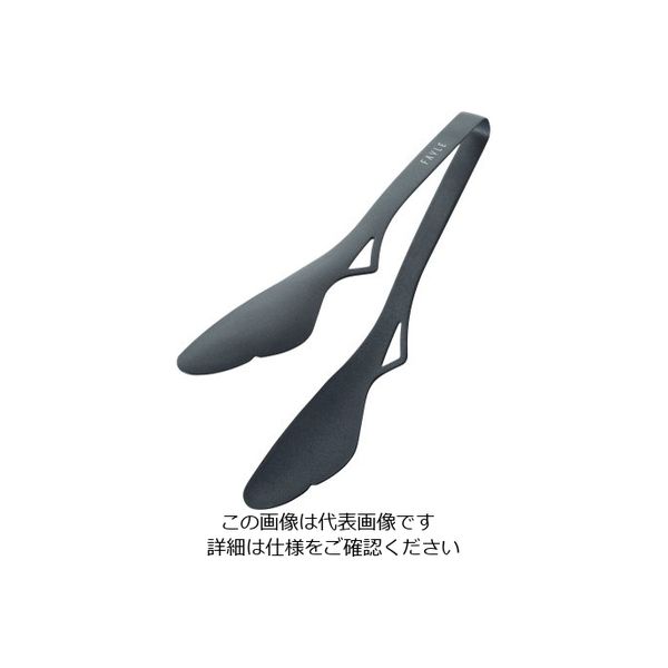 田辺金具 18ー0 スマートトング 蝶(チョウ)ブラック 62-6461-35 1個（直送品）