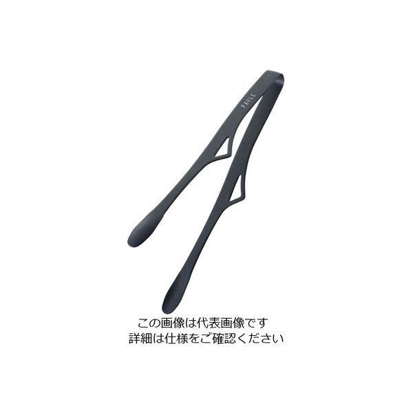 田辺金具 18ー0 スマートトング 菜(サイ)ブラック 62-6461-37 1個（直送品）