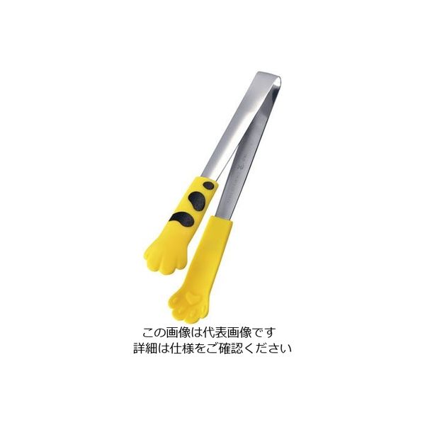 田辺金具 18ー0ちびにゃんこトング たま 黄 2563 62-6461-47 1個（直送品）