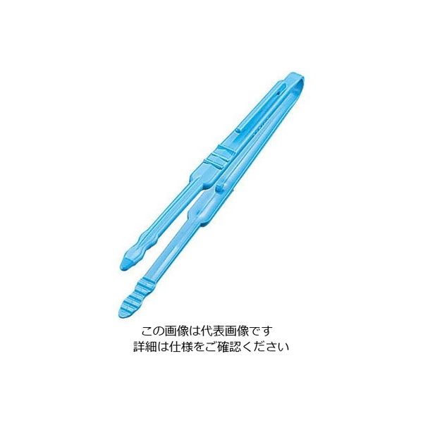 田辺金具 ABS おやつトング アクアブルー 62-6461-53 1個（直送品）