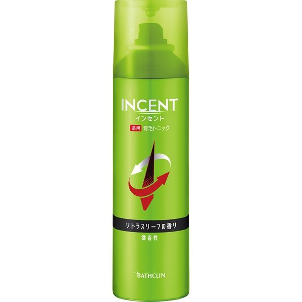 バスクリン インセント 薬用育毛トニック 微香性 4548514511316 1個(190G)（直送品）