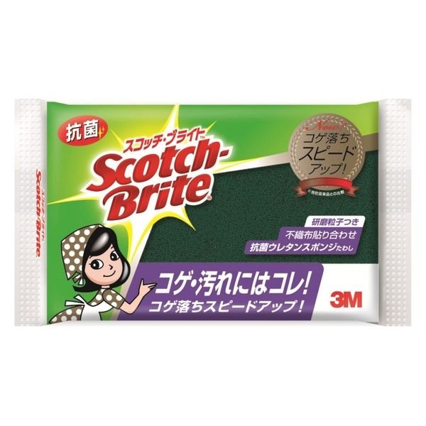 スリーエム ジャパン スコッチ・ブライト　Ｓー２１ＫＳ　抗菌ウレタンスポンジたわしＳ 4549395107223 1個（直送品）