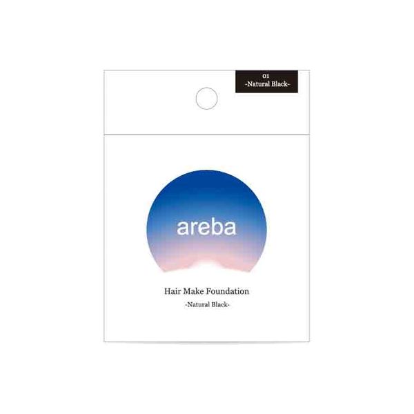 ビタットジャパン areba ヘアメイクファンデーションNBK 4562384606552 1個（直送品）