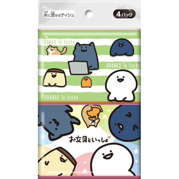 ダイレイ お文具といっしょ４個 4570118133229 1パック(4個入)（直送品）