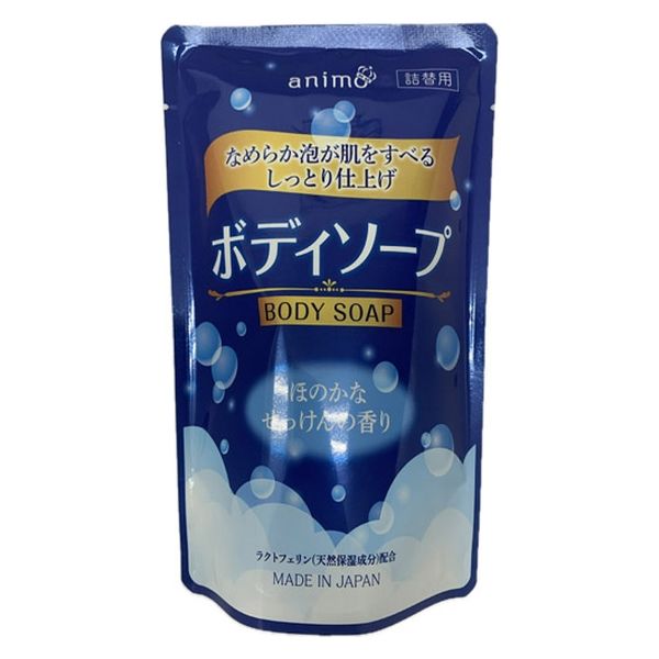 ロケット石鹸 ボディソープせっけんの香り詰替用 4571113802189 1個(340ML)（直送品）