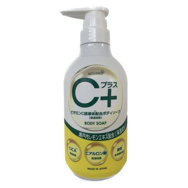 ロケット石鹸 Cプラスボディソープ本体 4571113808365 1個(480ML)（直送品）