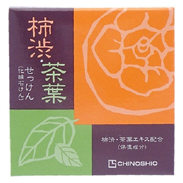 地の塩社 柿茶石けん 392939 1個(80G)（直送品）