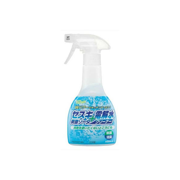 リアルメイト ネオポポラ セスキ炭酸ソーダ＋電解水クリーナー 400ml 4580225440288 1個(400ML)（直送品）