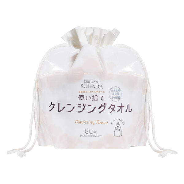 錦尚金 ＮＩＳＨＩＫＩＮ　使い捨てクレンジングタオル　ロールタイプ　８０枚 4582559945736 1個(270G)（直送品）