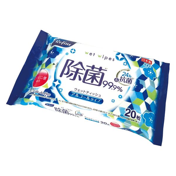 Life-do.Plus リファインアルコール大判20枚 4589506155415 1個(20枚)（直送品）