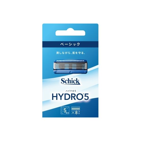 シック・ジャパン ハイドロ5 ベーシック 替刃 4891228310820 1パック(8個入)（直送品）