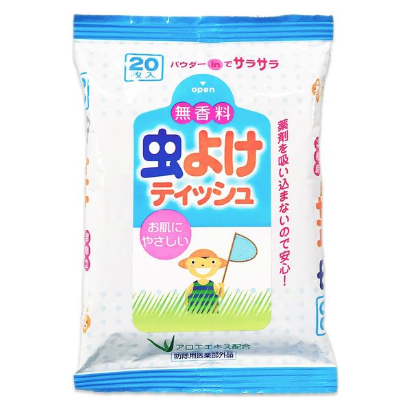 ライオンケミカル LT虫よけティッシュ20枚 4900480108233 1個(20枚)（直送品）