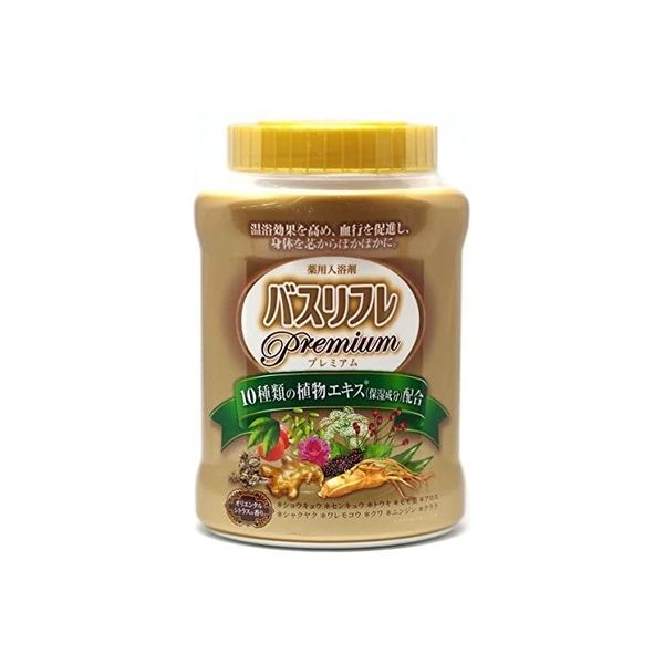 ライオンケミカル バスリフレ薬用入浴剤プレミアム 4900480223899 1個(680G)（直送品）