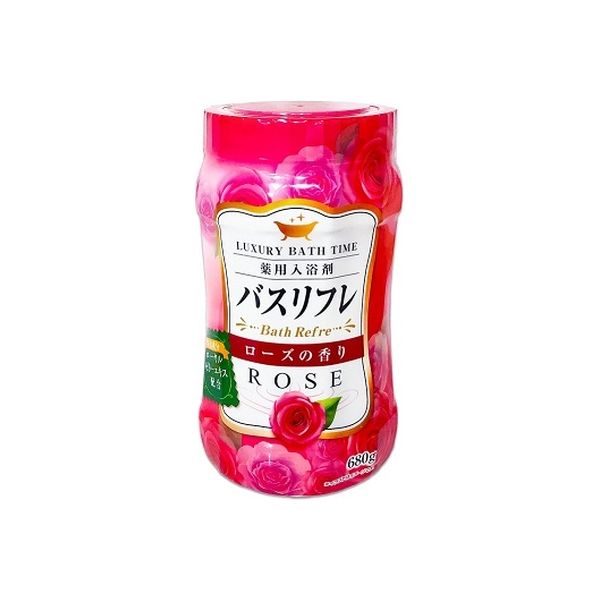 ライオンケミカル バスリフレ薬用入浴剤ローズの香り 4900480227835 1個(680G)（直送品）