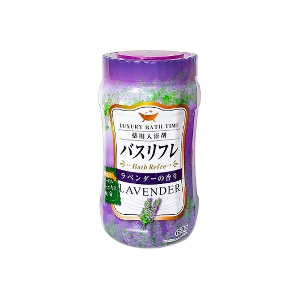 ライオンケミカル バスリフレ薬用入浴剤ラベンダーの香り 4900480227842 1個(680G)（直送品）
