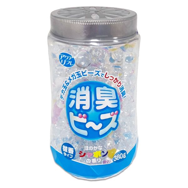 ライオンケミカル アクアリフレ消臭ビーズ本体シャボン 4900480228467 1個(380G)（直送品）