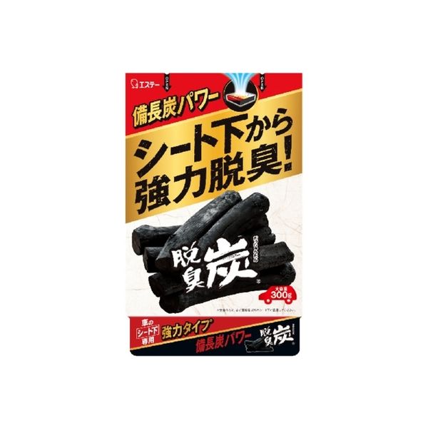 エステー 脱臭炭 車用 脱臭剤 クルマのシート下専用 4901070129706 1個(300G)（直送品）