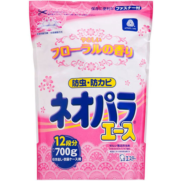 エステー ネオパラエース引き出し・衣装ケース用優しいフローラルの香り 4901070303830 1個(700G)（直送品）