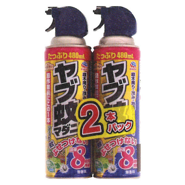 アース製薬 アースガーデン ヤブ蚊マダニジェット 4901080067418 1個(480ML)（直送品）