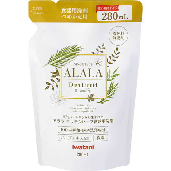 岩谷産業 アララ　キッチンハーブ　つめかえパック２８０ｍｌ 4901140580048 1個(280ML)（直送品）