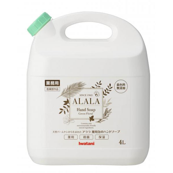 岩谷産業 アララ　薬用泡のハンドソープ業務用４Ｌ 4901140580055 1個(4L)（直送品）