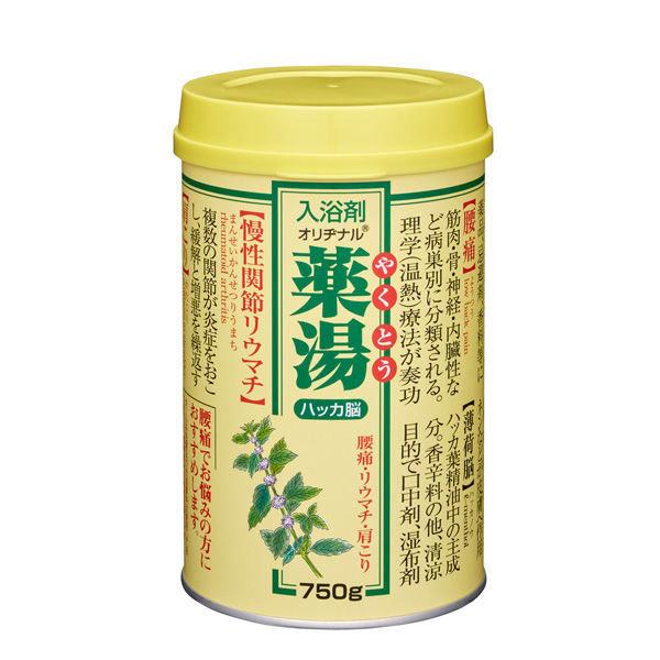 オリヂナル オリヂナル薬湯 ハッカ脳 4901180026056 1個(750G)（直送品）