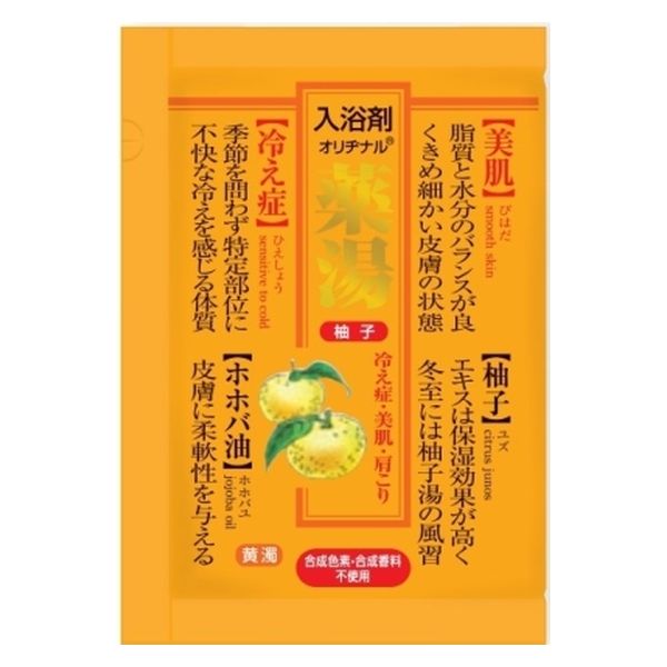 オリヂナル オリヂナル薬湯　ユズ　３０Ｇ 4901180027800 1個(30G)（直送品）
