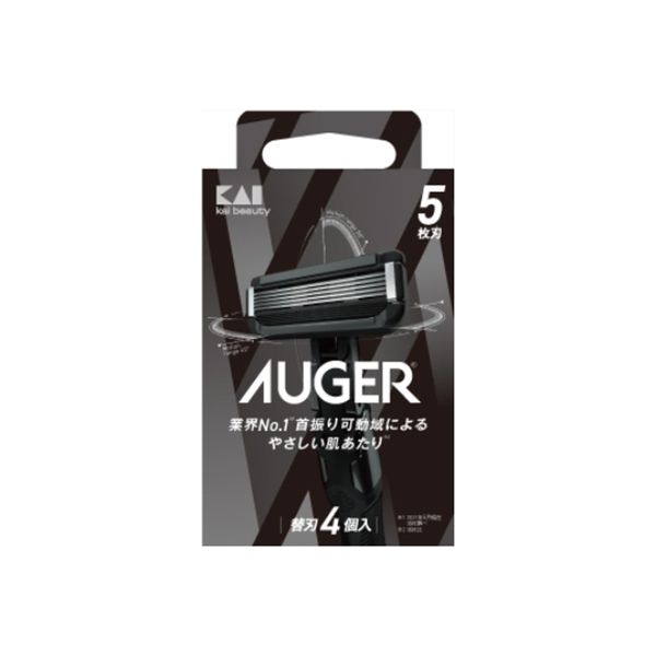 貝印 AUGER替刃 4901331002045 1パック(4個入)（直送品）