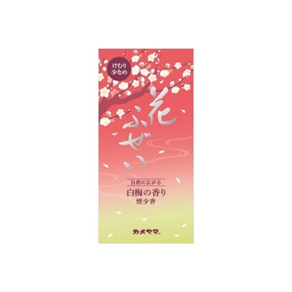 カメヤマ 花ふぜい白梅 煙少香 4901435209845 1個(100G)（直送品）