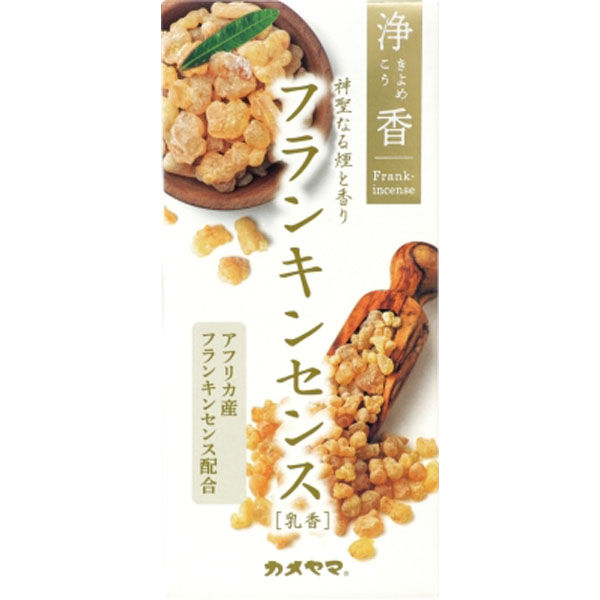 カメヤマ 浄香　フランキンセンス 4901435215150 1個(70G)（直送品）