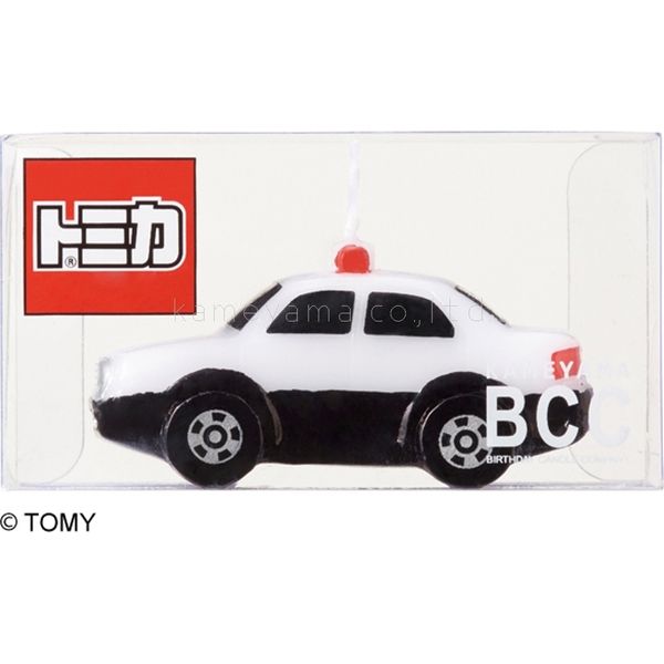 カメヤマ トミカキャンドル パトロールカー 4901435884103 1個(28G)（直送品）
