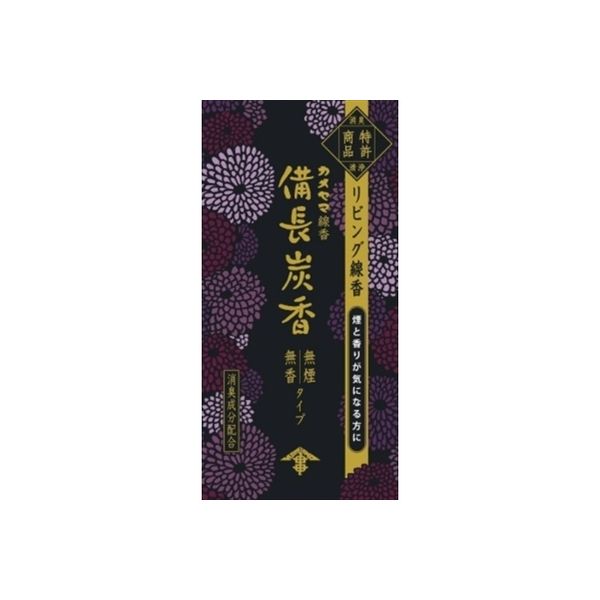 カメヤマ 花げしき備長炭 4901435924809 1個(120G)（直送品）