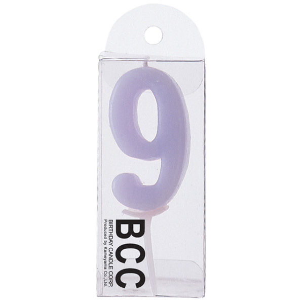 カメヤマ ナンバーキャンドルパステル