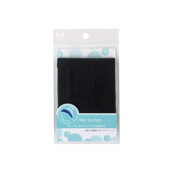 貝印 HL0165 スタンダードセレクション ヘアターバン（ポニーテールタイプ） 4901601277920 1個（直送品）