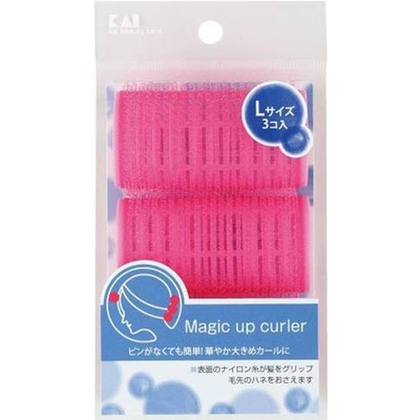 貝印 HL0173 スタンダードセレクション マジックアップカーラー L 4901601278002 1パック(3個入)（直送品）