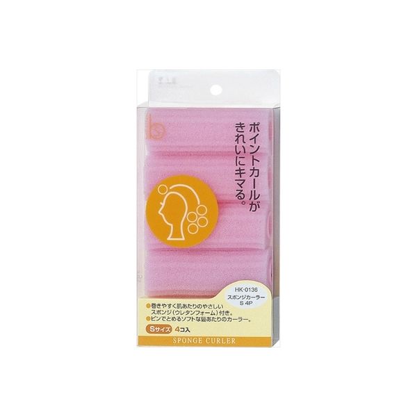 貝印 HK0136BセレスポンジカーラーS4P 4901601973464 1パック(4個入)（直送品）