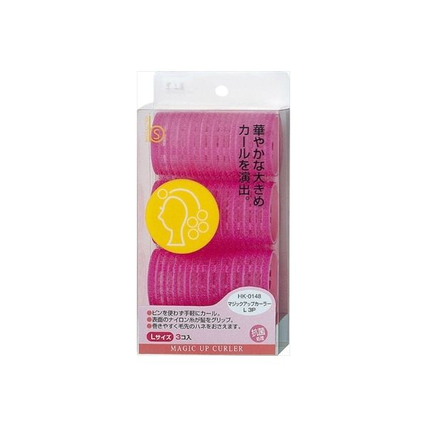 貝印 HK0148BセレマジックアップカーラーL3P 4901601973549 1パック(3個入)（直送品）