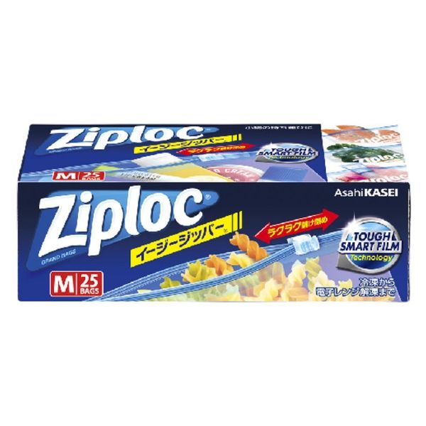 旭化成ホームプロダクツ イージージッパーＭ大容量品 4901670116083 1個(25枚)（直送品）