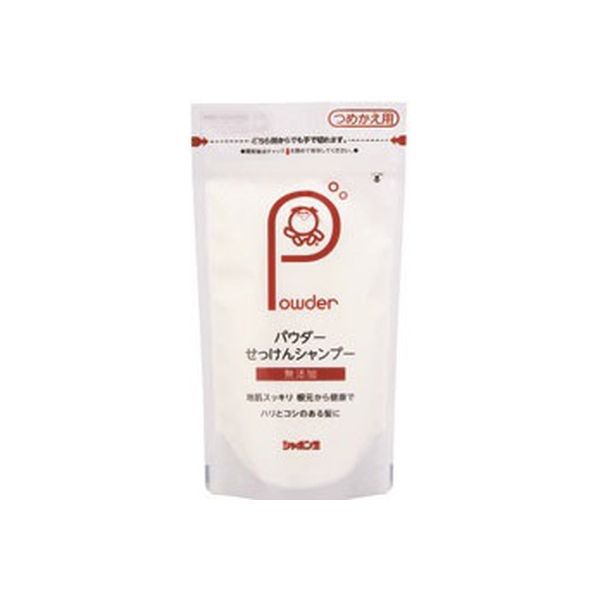 シャボン玉石けん シャボン玉 パウダーせっけんシャンプー つめかえ用 4901797009190 1個(100G)（直送品）