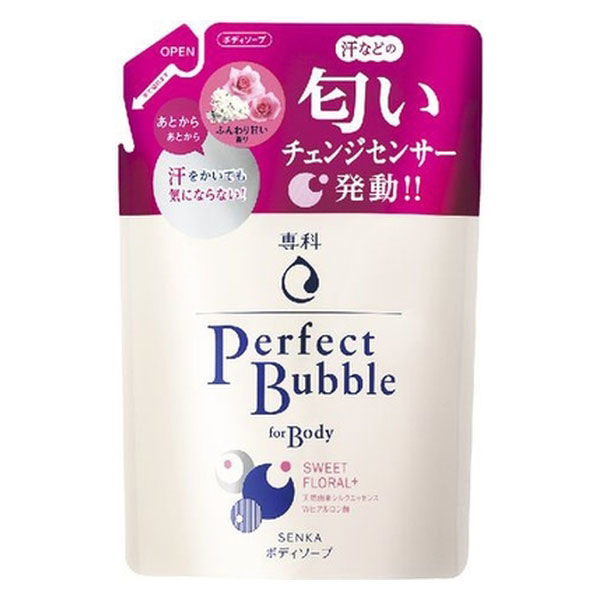 ファイントゥデイ 専科 パーフェクトバブル フォーボディー スウィートフローラル つめかえ用 4901872443772 1個(350ML)（直送品）