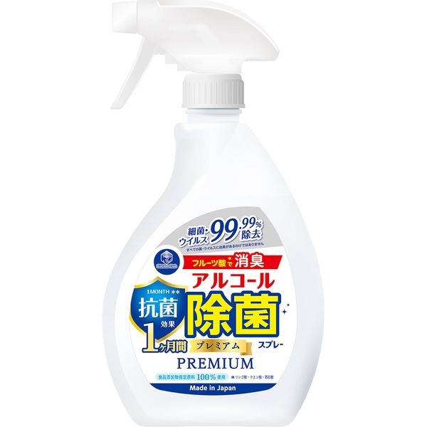 第一石鹸 キッチンクラブアルコール除菌スプレー抗菌プレミアム 本体 4902050170558 1個(400ML)（直送品）