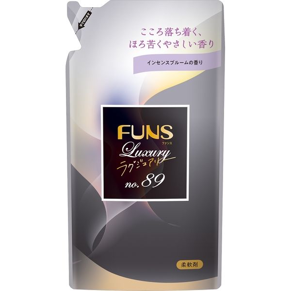 第一石鹸 FUNS（ファンス）ラグジュアリー柔軟剤No89 詰替え 4902050210667 1個(480ML)（直送品）