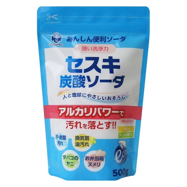 第一石鹸 キッチンクラブ セスキ炭酸ソーダ 500g 4902050485010 1個(500G)（直送品）