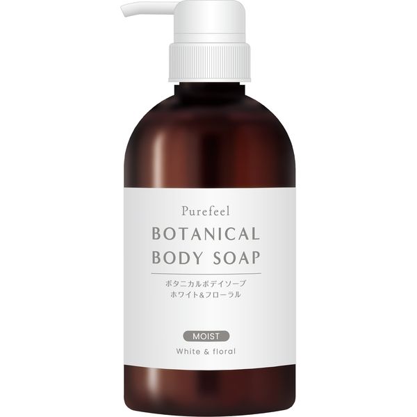 第一石鹸 ピュアフィールボタニカルボディソープホワイト＆フローラル 本体 4902050620510 1個(450ML)（直送品）