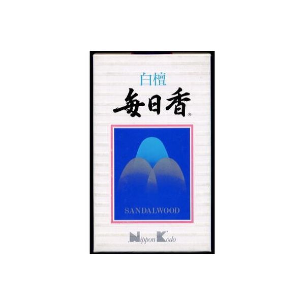 日本香堂 白檀 毎日香 バラ詰 4902125121003 1個（直送品）