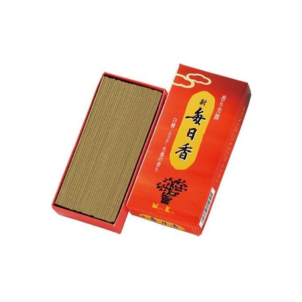 日本香堂 香り芳潤新毎日香 バラ詰 4902125150515 1個（直送品）